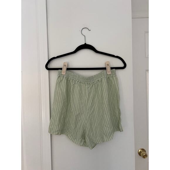 La Detresse NWT Mint Green & White Striped Cool Girl Pull On Boxer Shorts - Picture 5 of 5